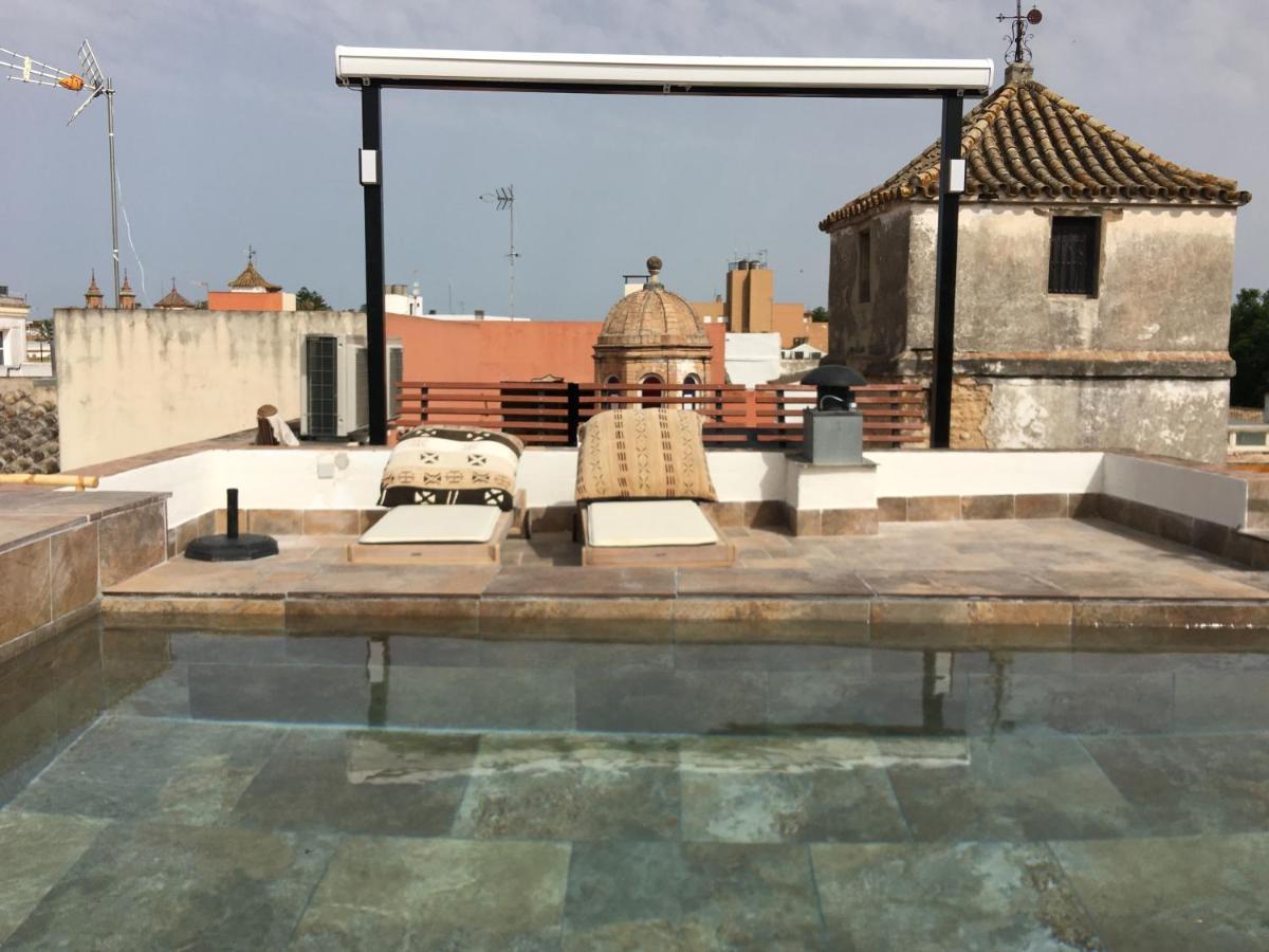 Casa Palacio En Jerez De La Frontera Con Piscina Privada Eksteriør billede